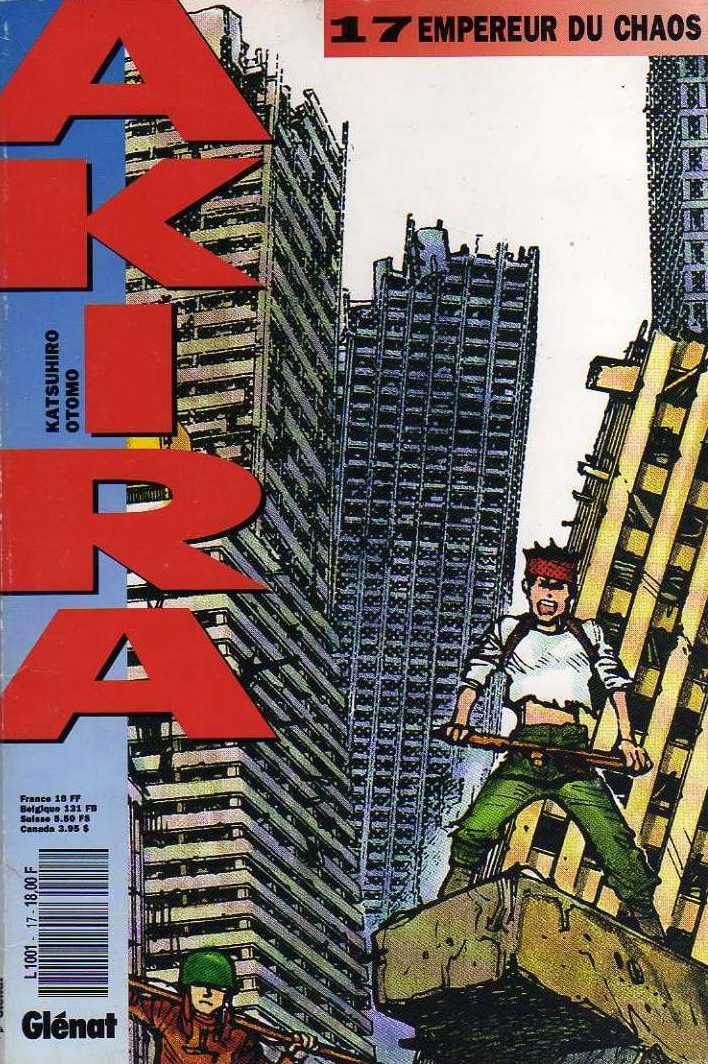 Scan de la Couverture Akira n 17